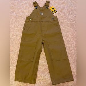 NWT 2T carhartt Overalls